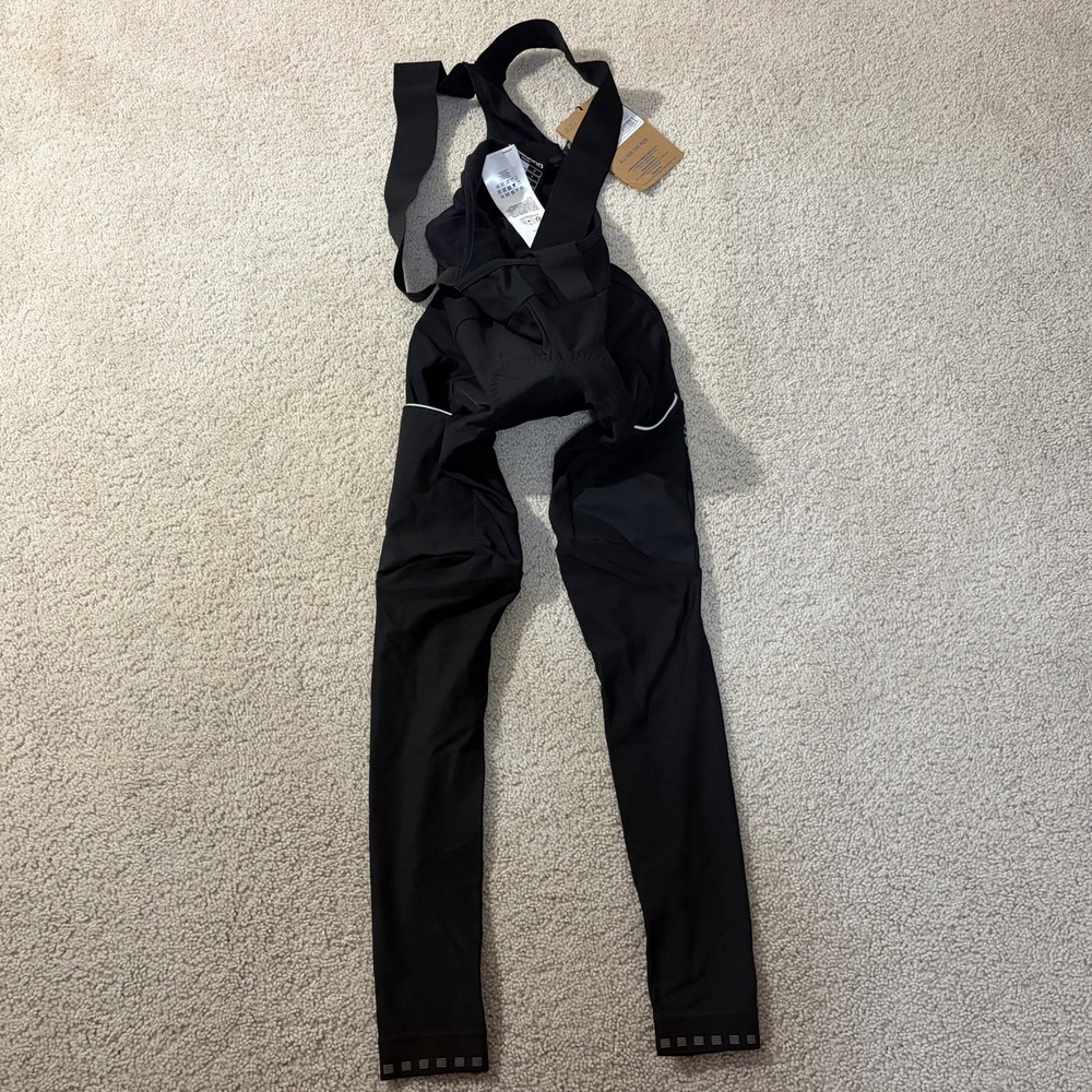 Shimano Women's Evolve Bibtights Cycling Bike Pants Black Size Small Bib NWT NEW